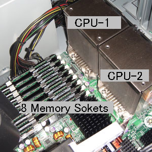 Workstations of large-capacity memory.